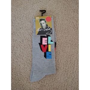 Official Elvis Presley Men's Crew Socks